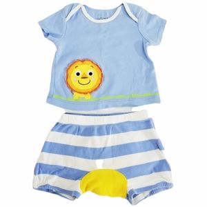 3/$25 Happi by Dena 2-Piece Set Matching Top and Bottom Outfit Size 3-6M